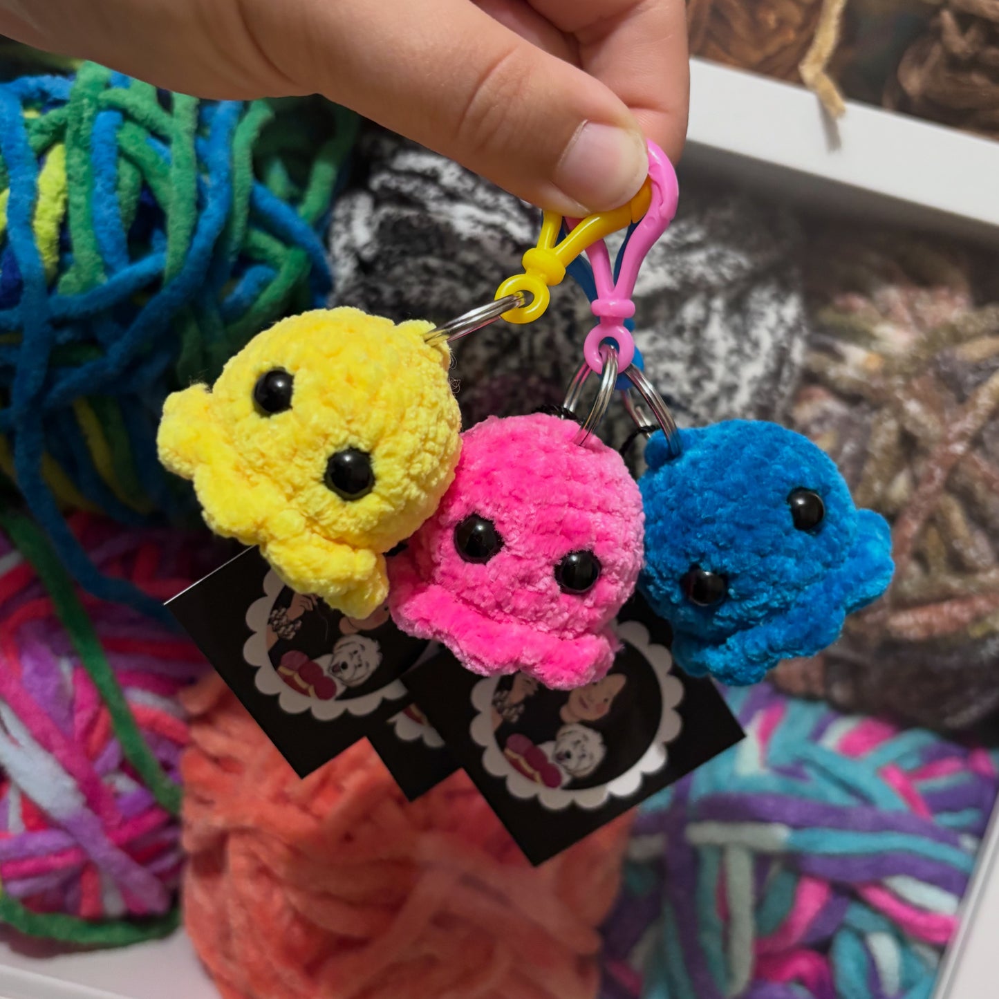 OCTOPUS KEYRING